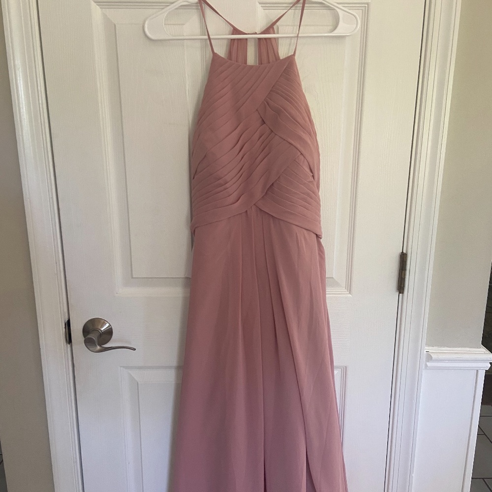 Dusty Rose Azazie Bridesmaid Dress